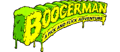 Boogerman A Pick and Flick Adventure logo for Super Nintendo